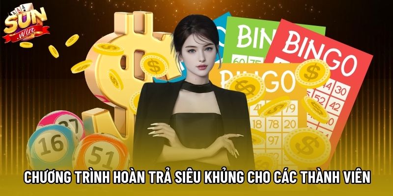 Chương trình hoàn trả siêu khủng cho các thành viên